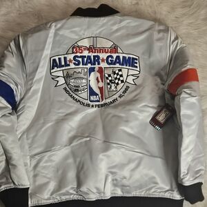 RETRO MITCHELL AND NESS NOSTALGIA CO. 1985 35TH ANNUAL ALL-STAR GAME JACKET